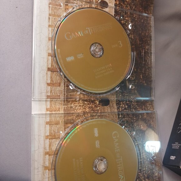 Game Of Thrones 2 Box Sets Forth and Fifth Season DVDS Preowned - Picture 13 of 15